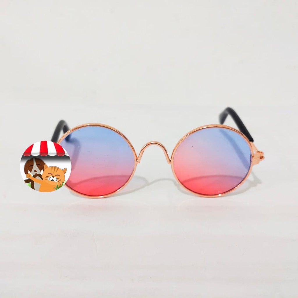 Kacamata Kucing Anjing Cat Dog Pet Sun Glasses Kaca Mata Gelap Hewan