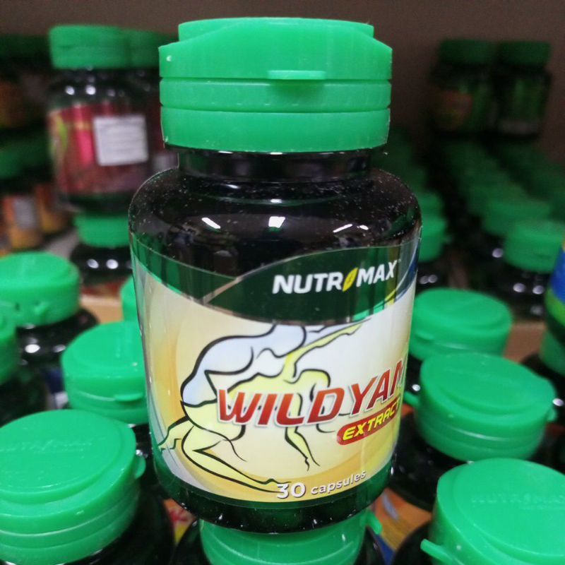 WILD YAM EXTRACT 30 Kapsul suplemen vitamin untuk Vitalitas dan gairah sexs