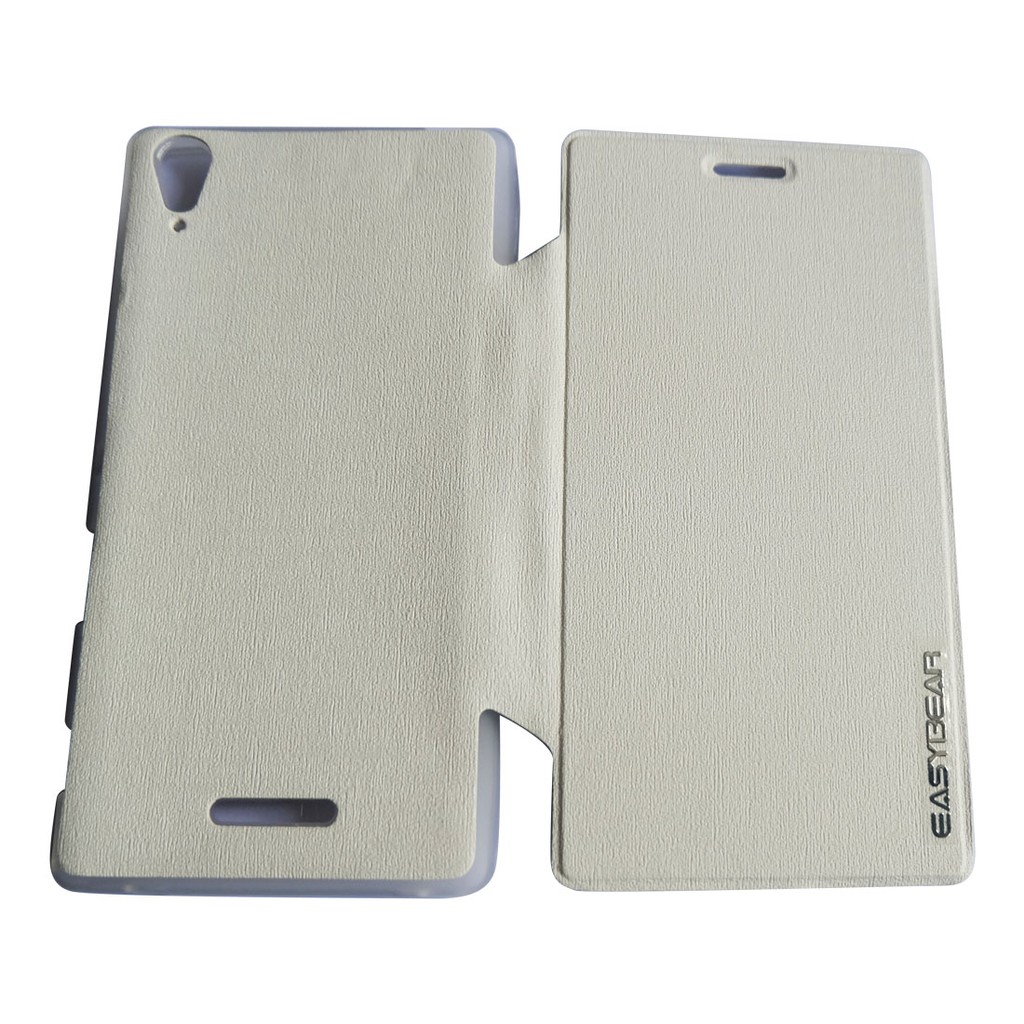 Sarung EASYBEAR Sony Xperia T3 / Lether Case Sony Xperia T3 / Flip Shell / Flip Cover / Dompet / Sarung hp