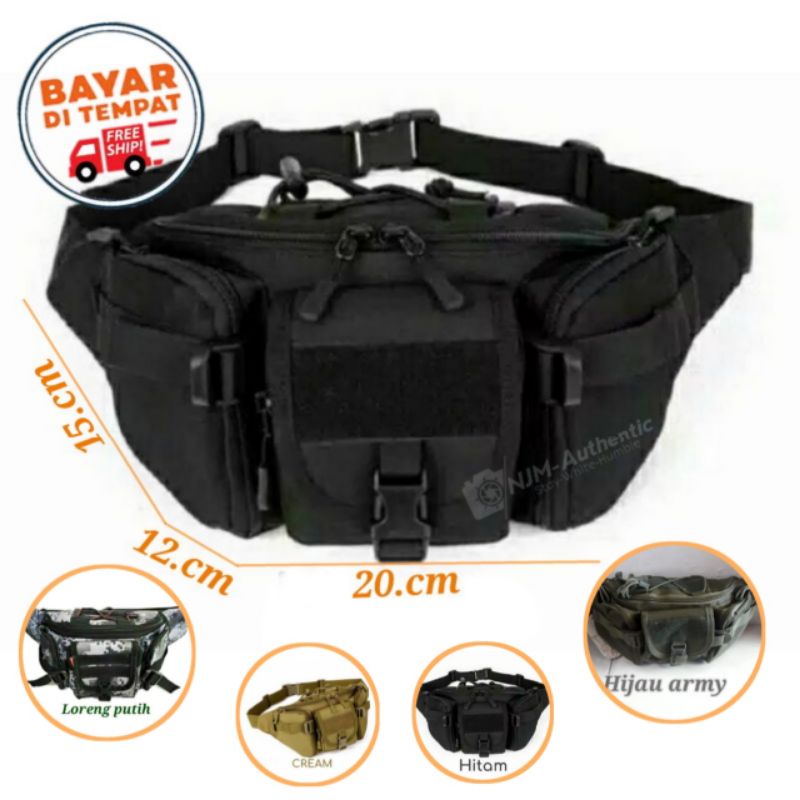 Tas Slingbag Bahu Kanvas Unisex Cewe Cowo Laptop 13 Inch