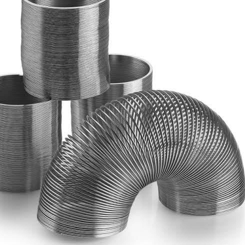 Mainan Spring Spiral Metal Slinky Anti Stress