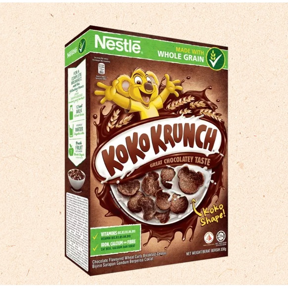 

Nestle Cereal Breakfast Koko Krunch 300gr