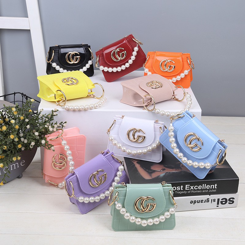 JX 445 Tas Jelly Pesta Mutiara Cantik - Tas Import Terbaru