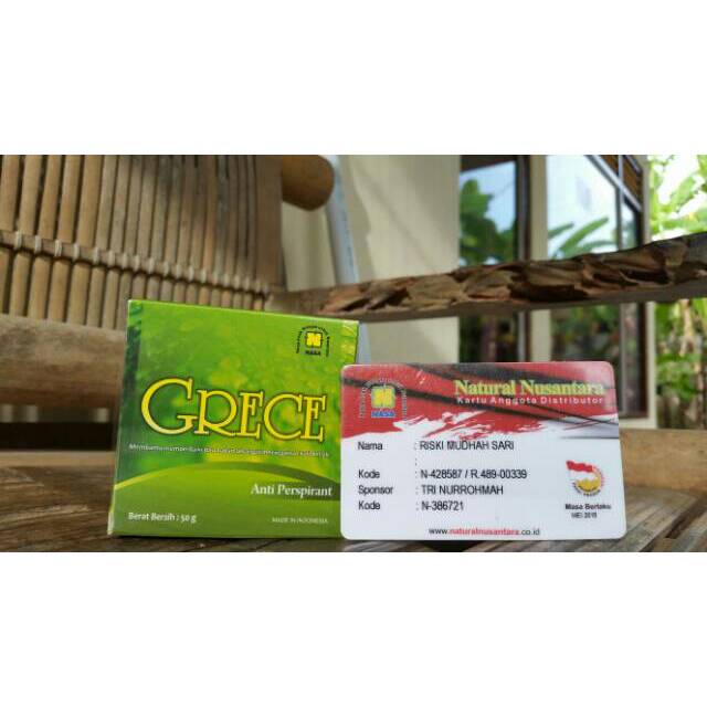 Sabun grece penghilang bau badan | ketiak hitam panu kadas kudis