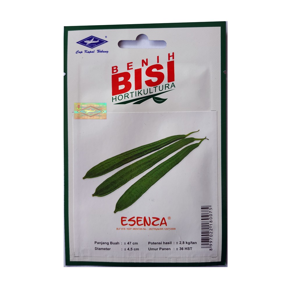 Benih Oyong Gambas Esenza BISI Kemasan Urban Isi 10 Butir Bibit