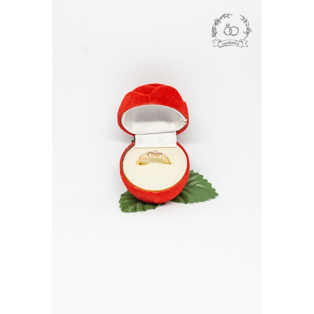 Cincin emas muda asli kadar 300/6k uk 10