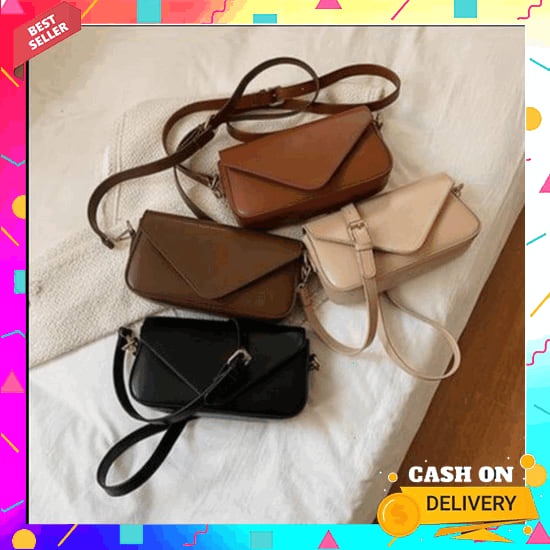 Promo Tas Selempang Kulit Wanita Import Tali Besar Tali Motif - Tas Sl Tas Selempang Wanita Melody T