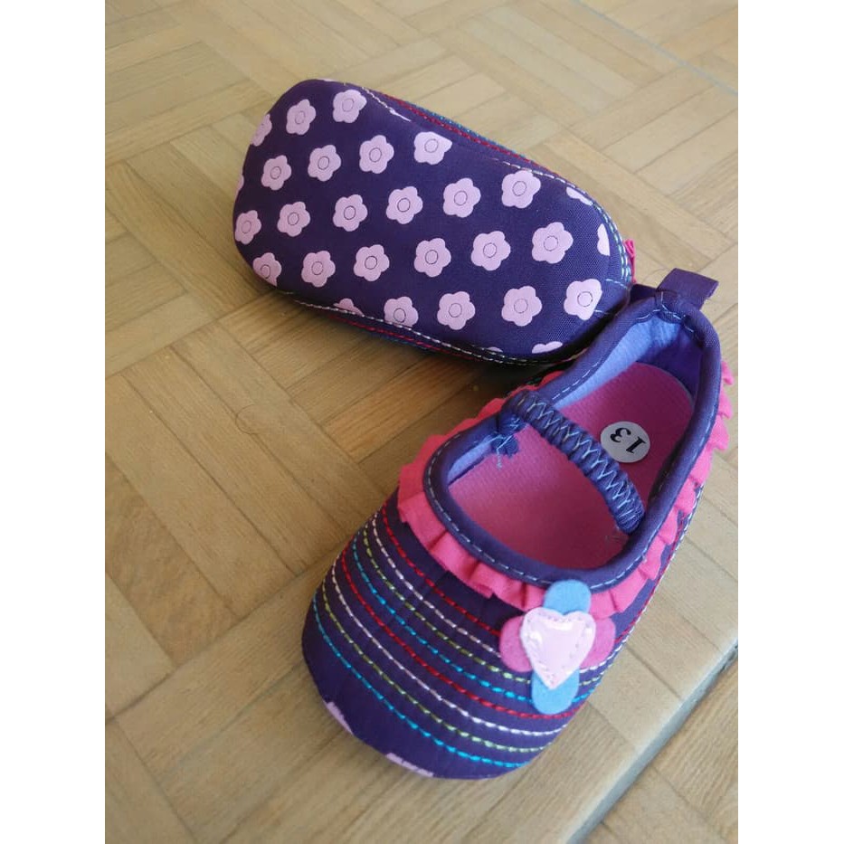 Sepatu Prewalker Sepatu Prewalker Purple Ungu Anak Bayi Berkualitas