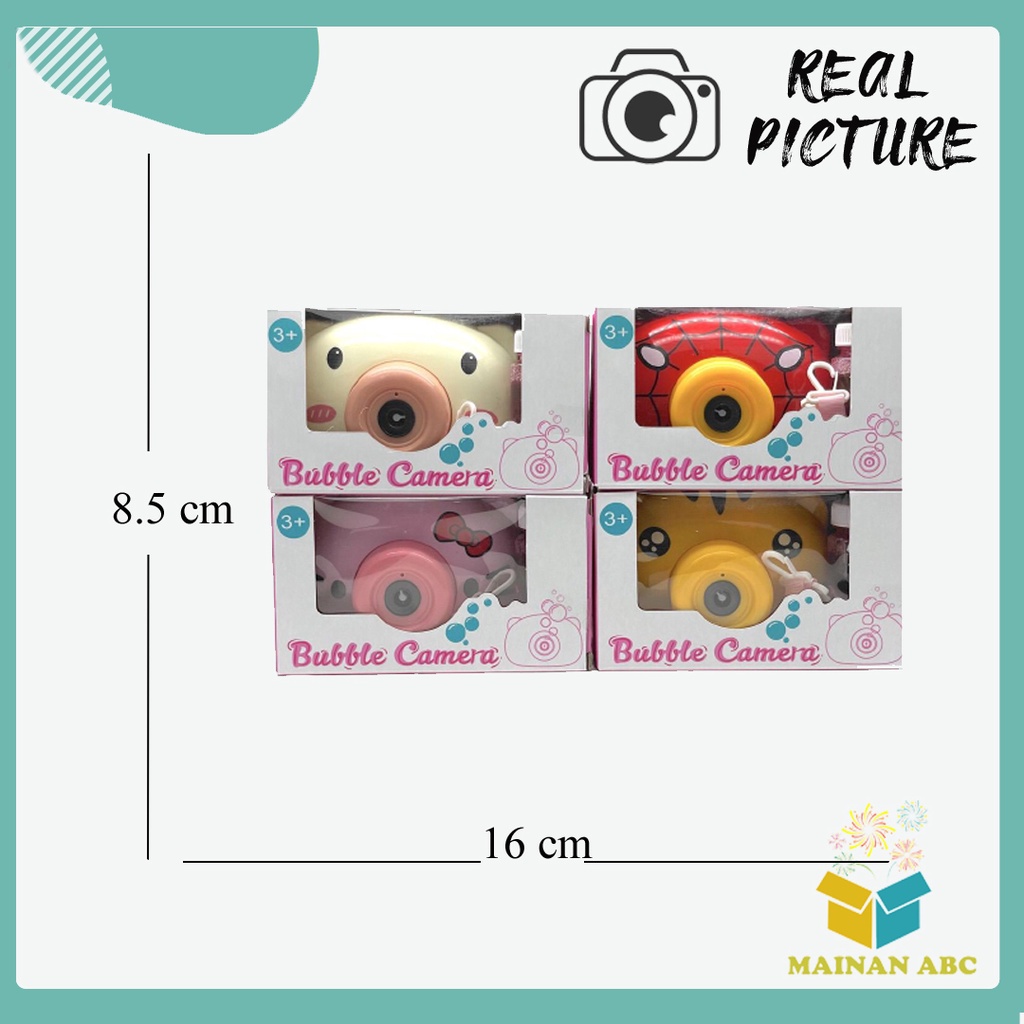 MAINAN BUBBLE CAMERA / BUBBLE GUN CAMERA