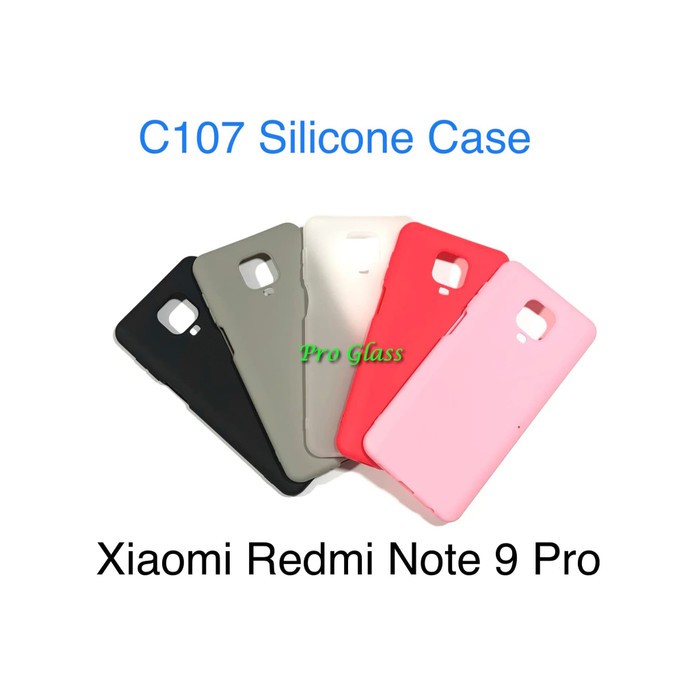 C107 Xiaomi Redmi Note 9 / Xiaomi Redmi Note 9  PRO Colourful Ultrathin Silicone Case Matte Thin