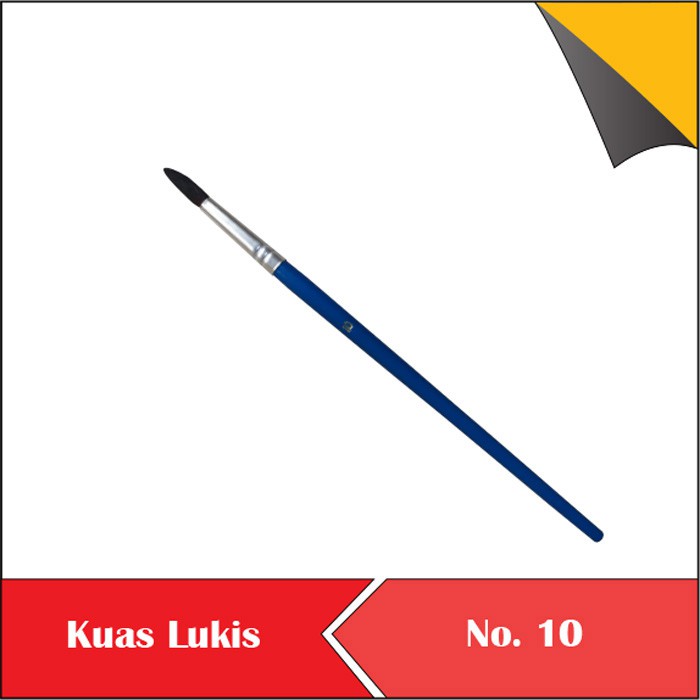 

Kuas Koas Lukis Cat Air no 10 murah per pcs