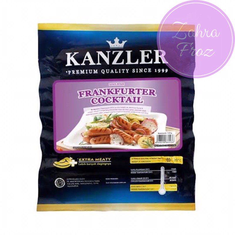 

KANZLER FRANKFURTER COCKTAIL 500 GR