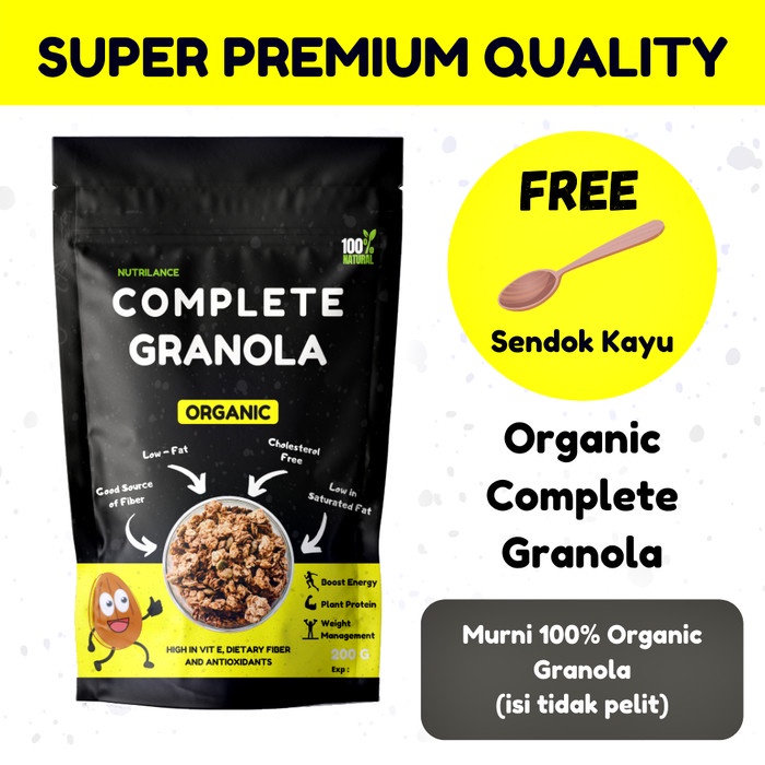 

Jual Complete Granola Sereal Crispy - Granola Komplit Enak Premium Quality