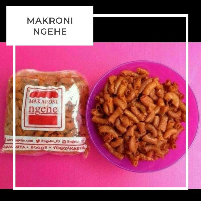 

MAKARONI NGEHE / MAHE / CEMILAN / JAJANAN