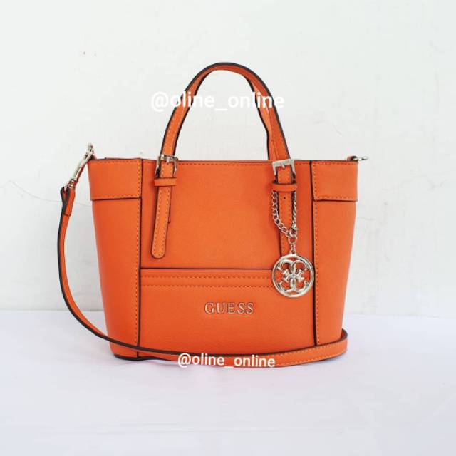 [oline_online] PromoGS Tas gu 3ss delaney gb mini size saffiano effect biru,orange,merah,hitam,pink viral favorit artis
