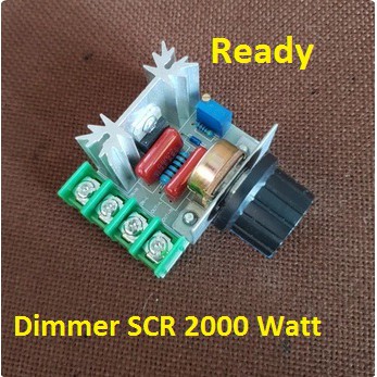 Dimmer 2000W Regulator Voltage 220V AC Motor Speed Controller  PWM Regulator Dimmer 2000 Watt