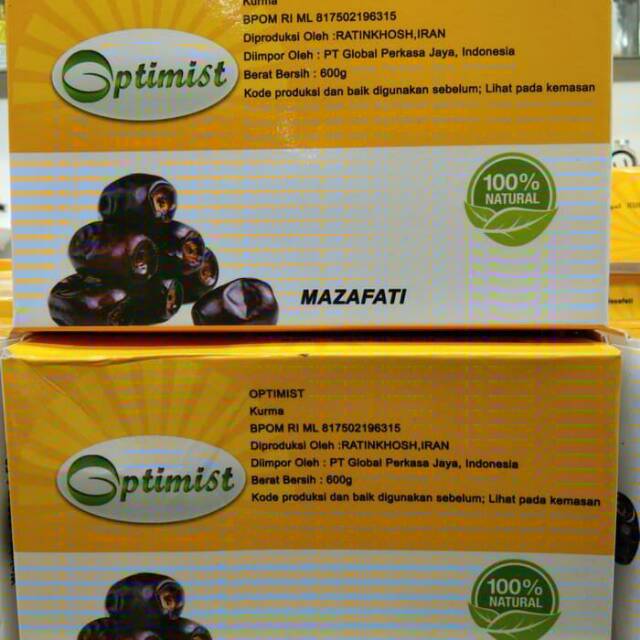 

Kurma Madu/Anggur Optimis