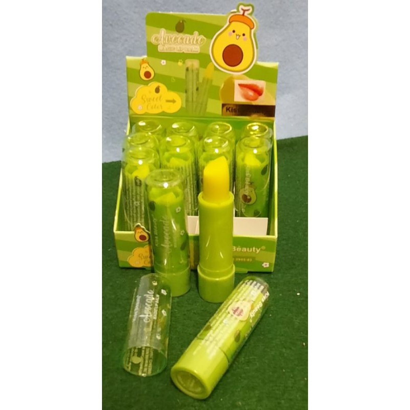 [PER BOX] LIP BALM KISS BEAUTY AVOCADO NO.2955-03