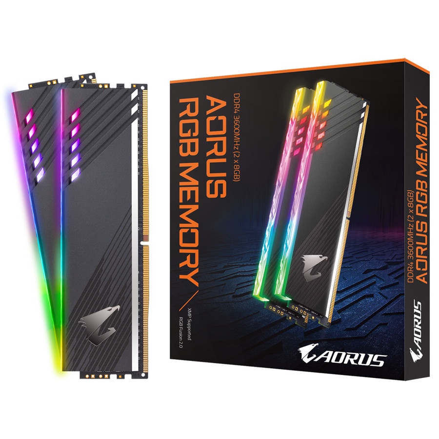 RAM PC GIGABYTE AORUS DDR4 16gb 8gbx2 3600mhz RGB 3600