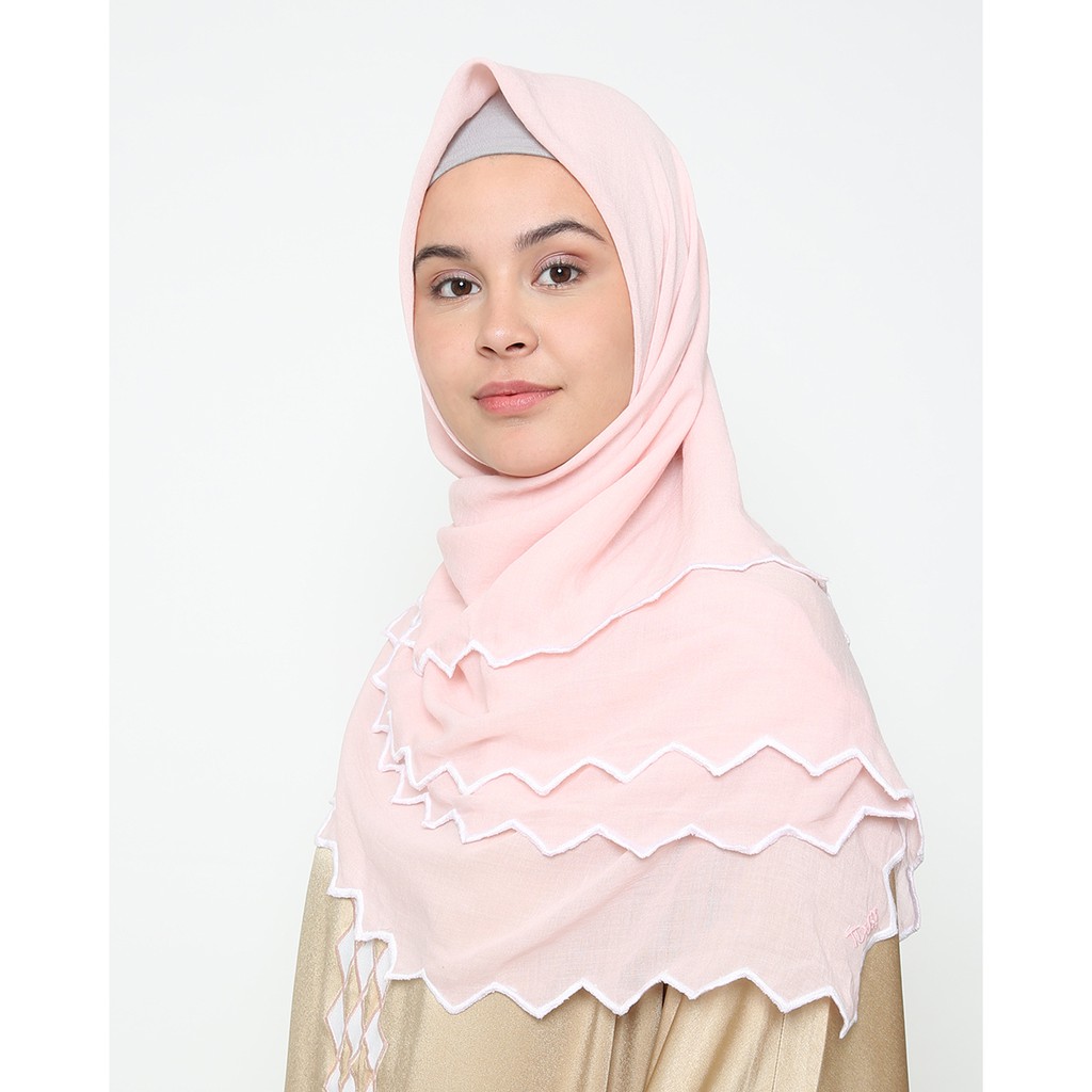 PRISM SCARF BABY PINK - RUMAH AYU X JEFFRY TAN