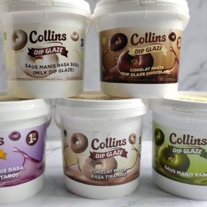 

8.8 Promo >> PROMO!! Collins Dip Glaze 1KG RASA LENGKAP