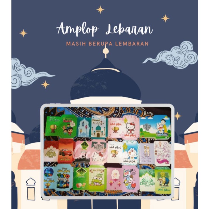 

AMPLOP LEBARAN RP. 99 MIN. 50PCS nara