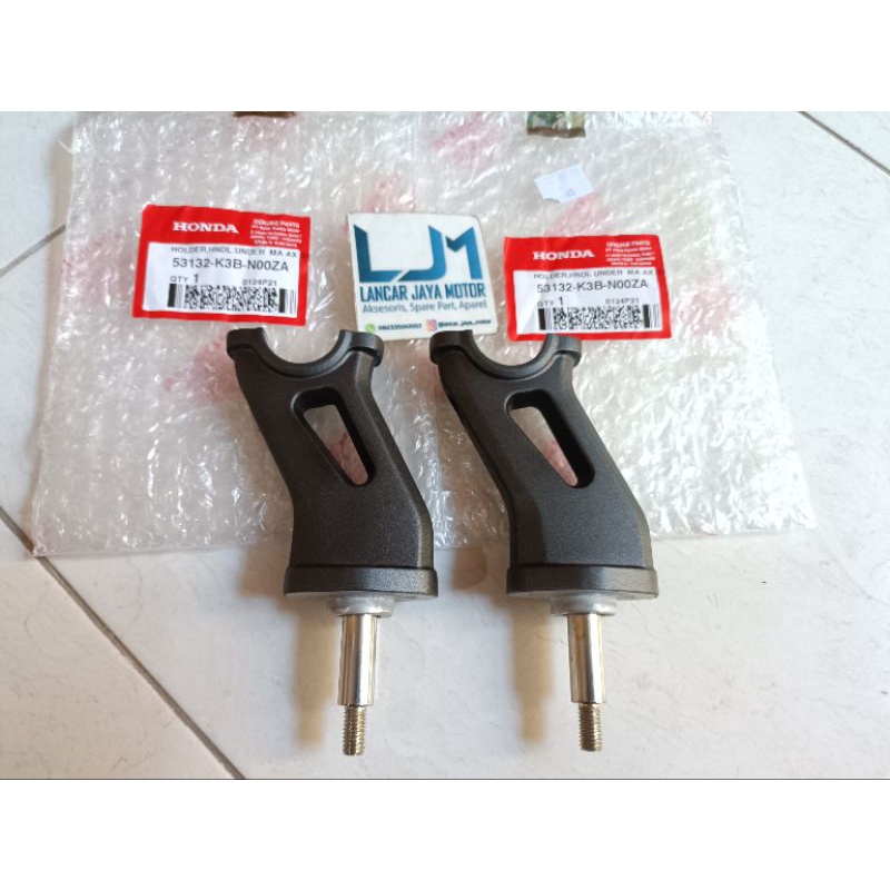 HOLDER HANDLE UNDER REISER DUDUKAN STANG STIR BAWAH CB 150X CB150X 2021-2022 53132K3BN00ZA ORIGINAL 