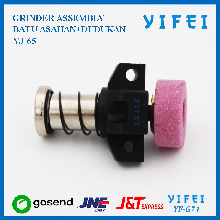 GRINDER ASSEMBLY YIFEI YF-G71/BATU ASAHAN+DUDUKAN YJ-65