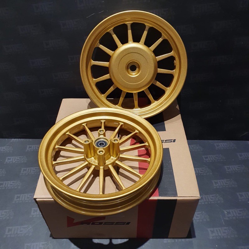 Velg Racing V-Rossi VRossi Scoopy Fi Venom Galaxy Mini Ring 12 Gold Matte