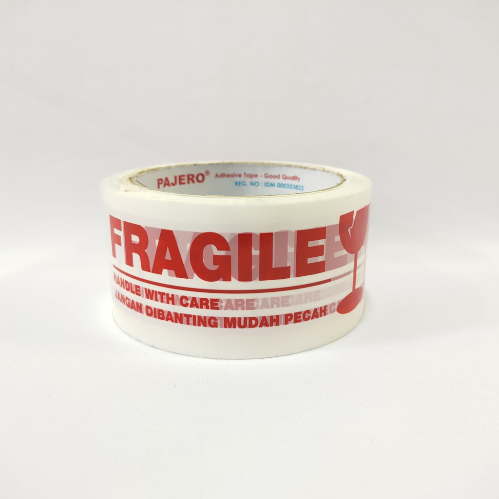 

Pajero OPP Tape Fragile Isolasi Putih 2Inch