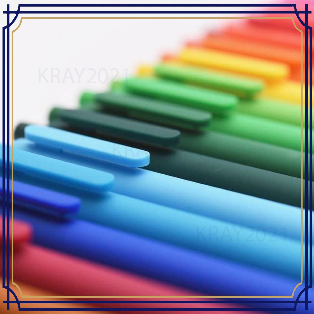 PURE Candy Gel Pen Pena Pulpen Bolpoin 0.5mm 20PCS (Colorful Ink) -AT961