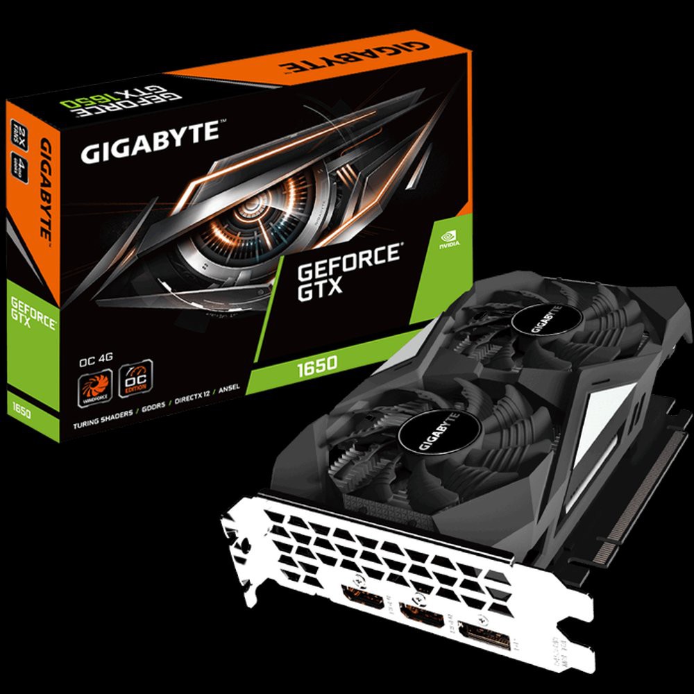VGA GIGABYTE Nvidia GeForce GTX 1650 OC 4G GDDR5 4GB  Terlaris