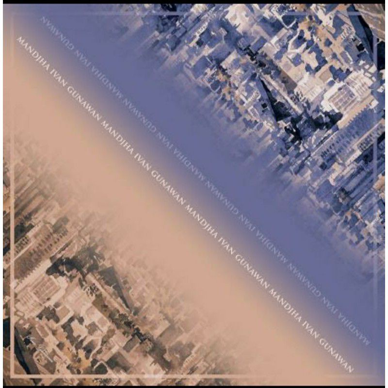 Hijab MANDJHA by Ivan Gunawan Milan Blue Scarf