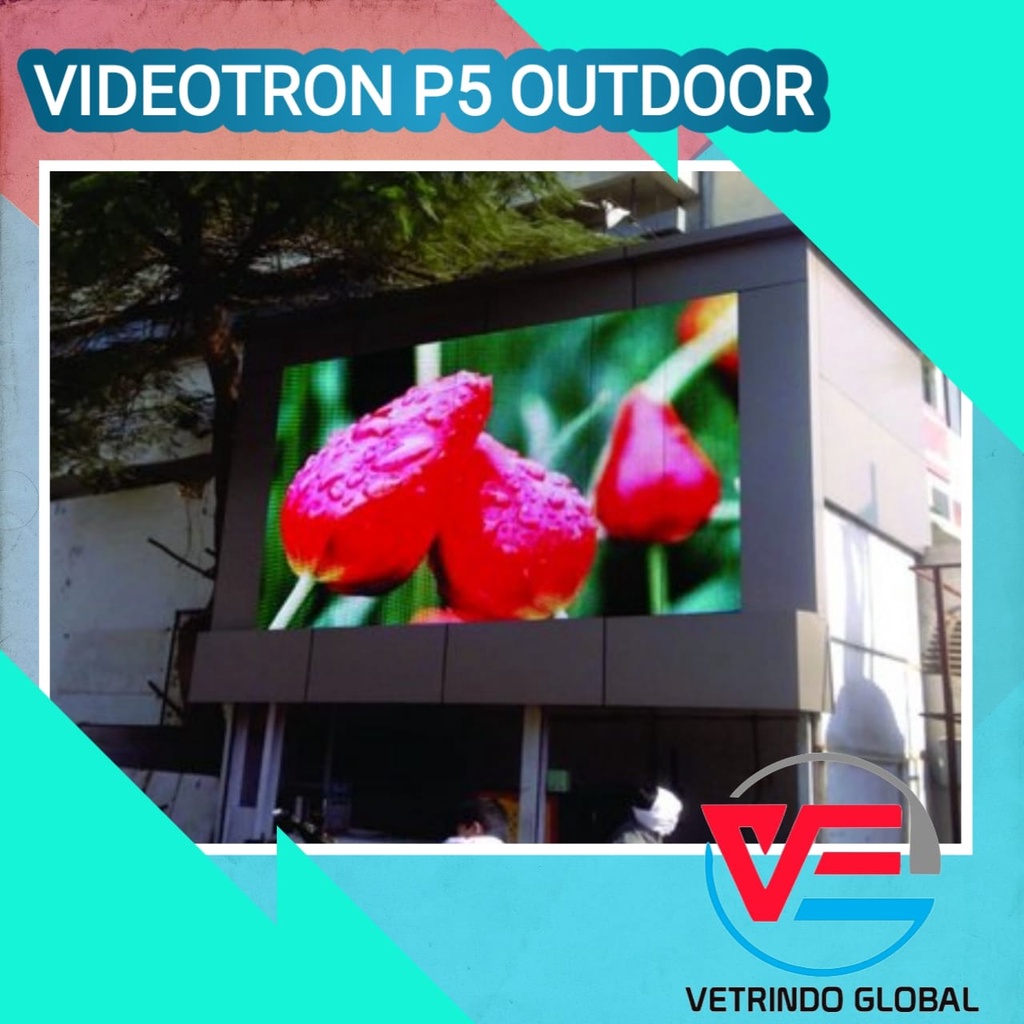 LED VIDEOTRON P5 OUTDOOR BANNER DIGITAL LED IKLAN VIDEOTRON