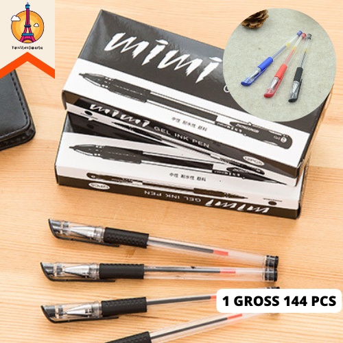 

Pen Mimi 1 Gross 144 Pcs Tinta Hitam Mimi Biru Merah Pulpen Tinta Bolpen Gel Alat Tulis Sekolah Kantor Murah Fancy Best Gift Present For Birthday Event Souvenir Alat Tulis Kantor Sekolah Ready Grosir Kado Ulang Tahun READY COD