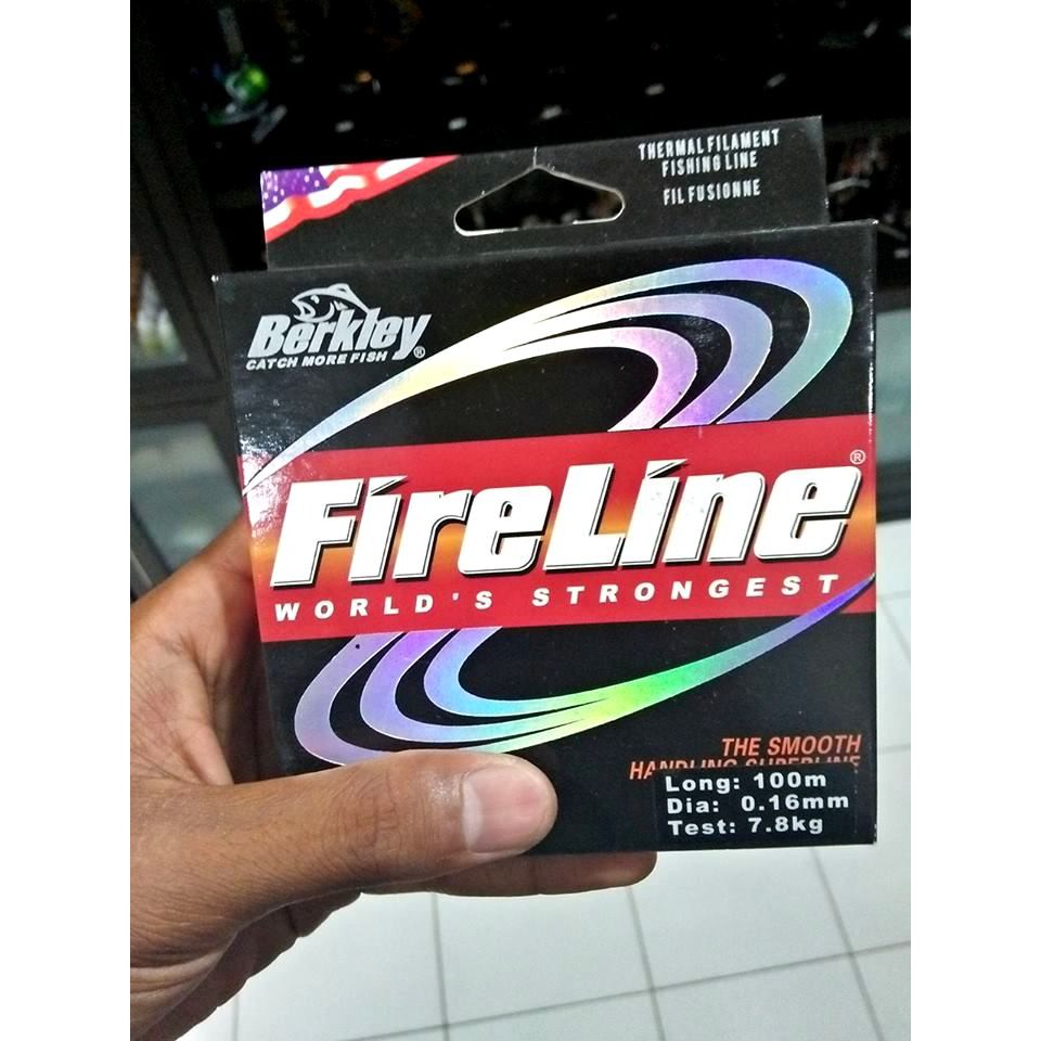 BERKLEY FIRELINE 0.16/7.8 KG SENAR KAUT SENAR BAGUS