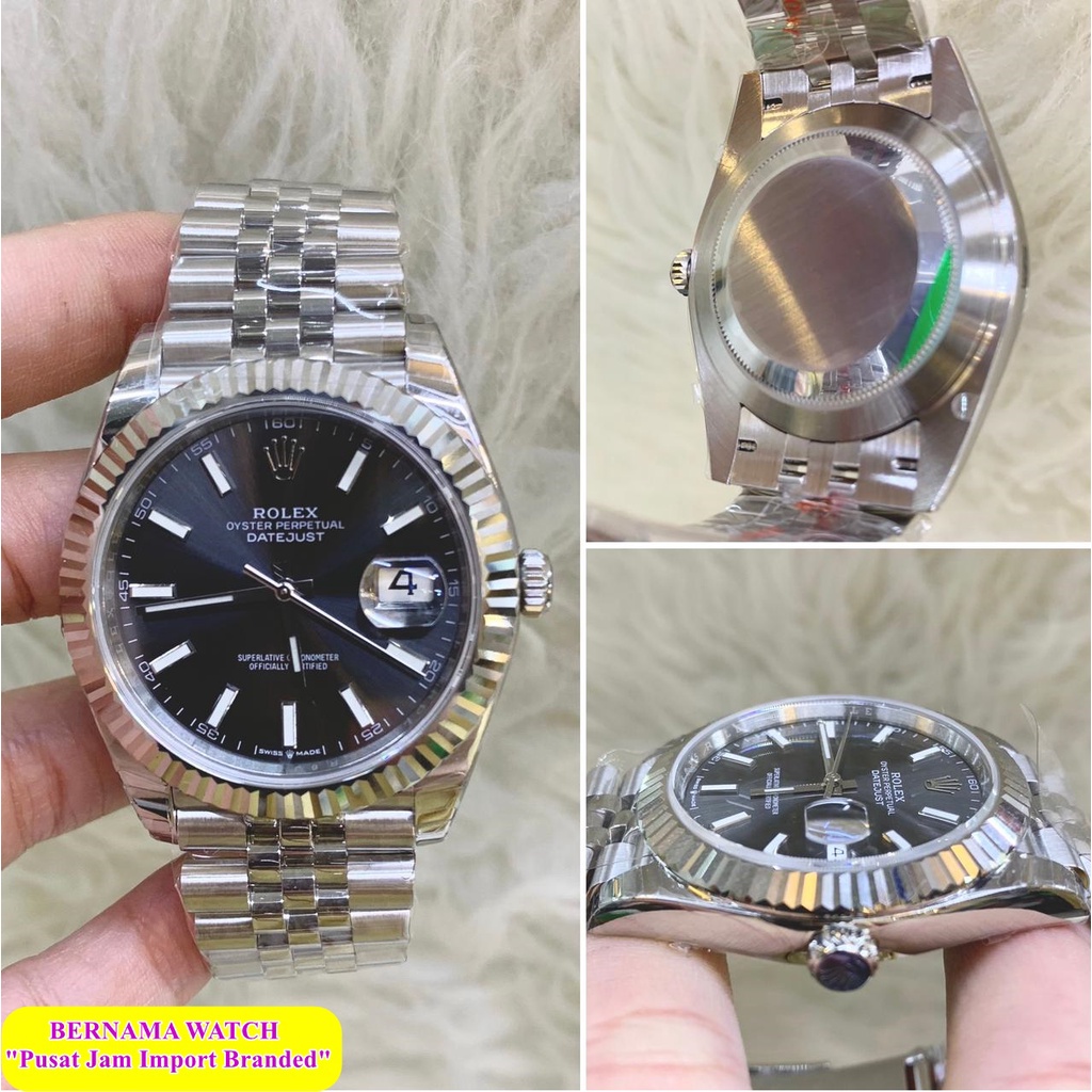 NEW ARRIVAL  JAM TANGAN KEREN ROLEX DAYTONA ARABIC SWISS ETA CLONE 42MM CHRONO ACTIF STAINLESS STEEL