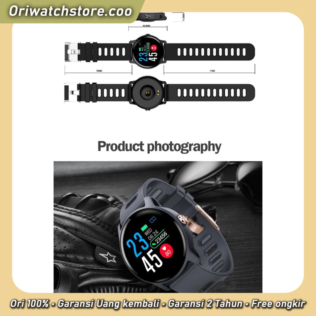 TERLARIS SKMEI Q68 Smartwatch Jam Tangan LED Bluetooth Heartrate Monitor Q68 MG STORE