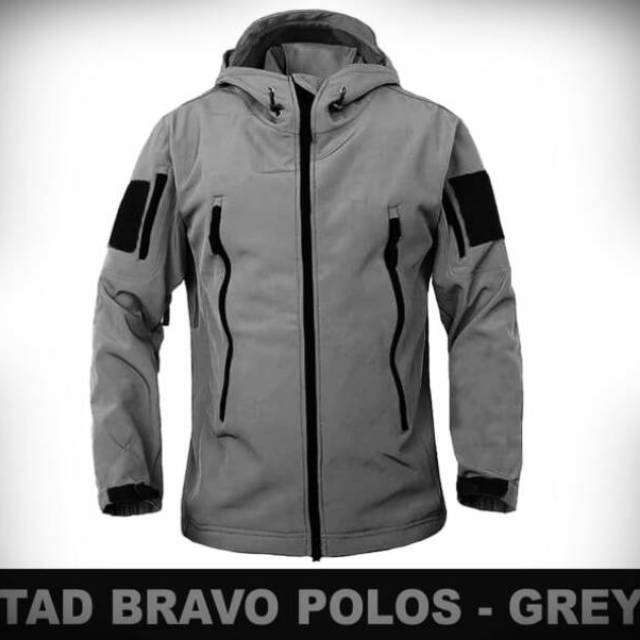 JAKET BRAVO TAD TACTICAL POLOS BAHAN TASLAN ZN WINDBREAKER JAKET TACTICAL BLACKHAWK