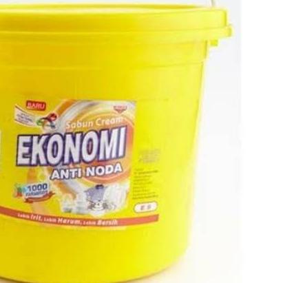 Sabun Colek Ekonomi Kemasan Ember 3kg / Sabun Cream Ekonomi Anti Noda Ember / Sabun Cuci Pakaian /