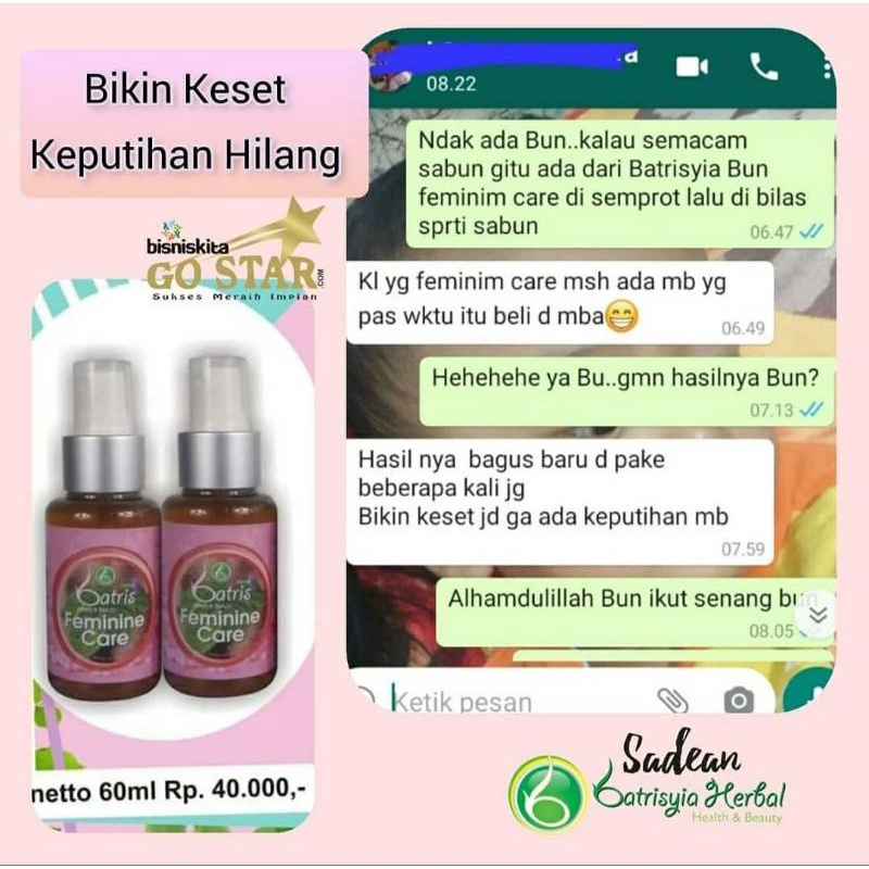 Penghilang keputihan ampuh! obat keputihan gatal penghilang bau kewanitaan miss v/ feminim care