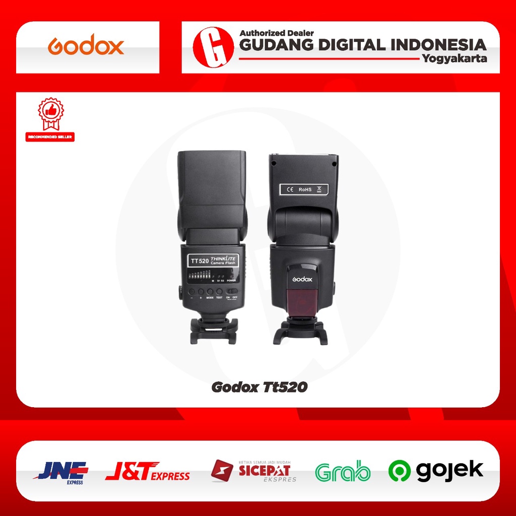 Godox Flash Speedlite TT 520 II, Godox Flash,Godox TT 520 II