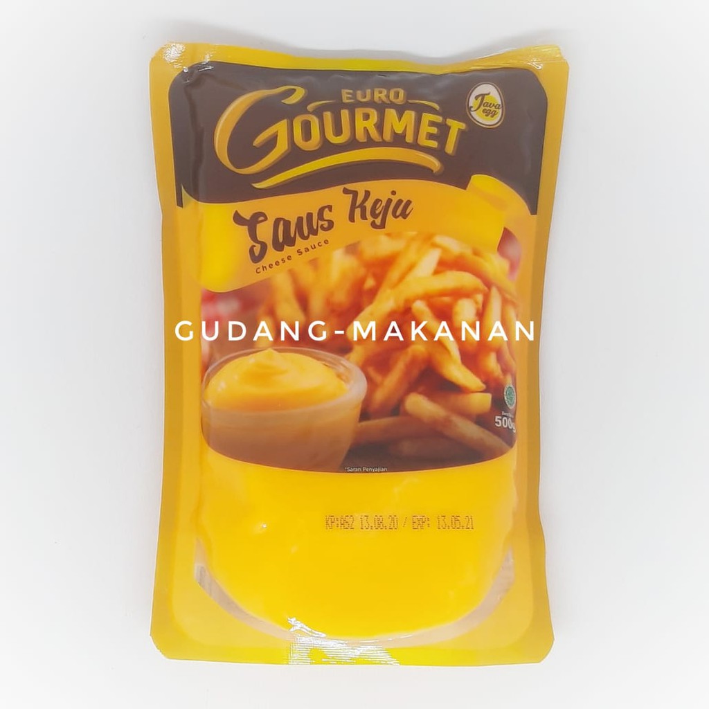 Euro Gourmet Cheese Sauce / Saus Keju 500gr