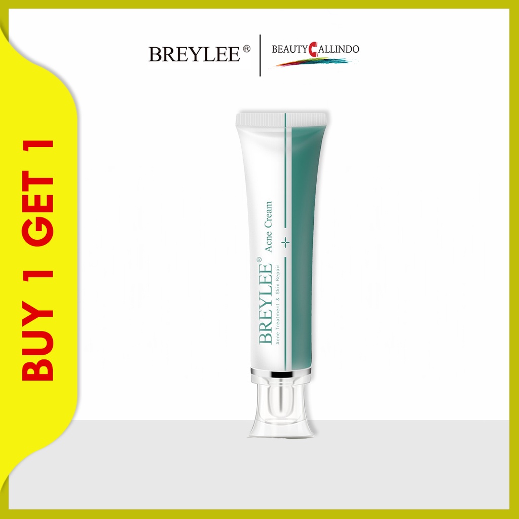 [BUY 1 GET 1 FREE] BREYLEE ACNE CREAM &amp; SKIN REPAIR Krim Penghilang Noda Bekas Jerawat, Luka &amp; Stretch Mark