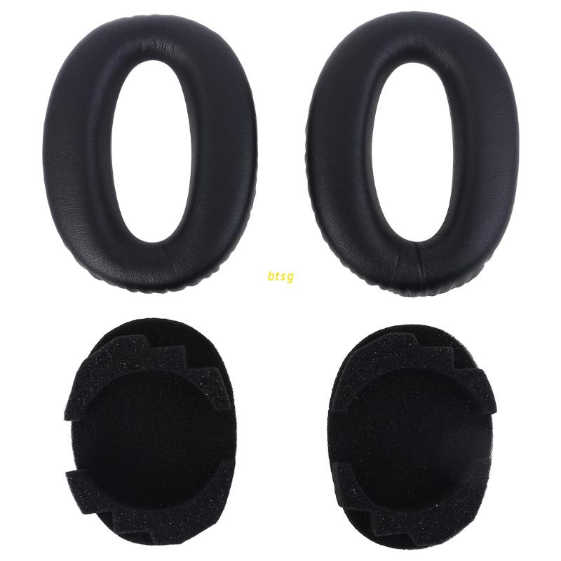 btsg Soft Protein Leather Earpads Replacement Ear Pads Ear Cushion For SONY MDR-1000X MDR 1000X WH-1000XM2 Headphones