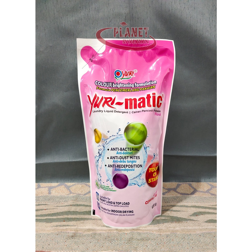 YURI MATIC DETERGENT LIQUID FLORAL