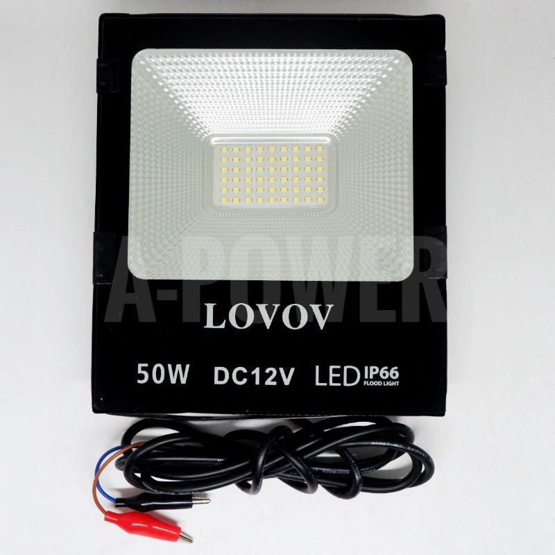 Lovov - Lampu LED Sorot DC 50W Putih