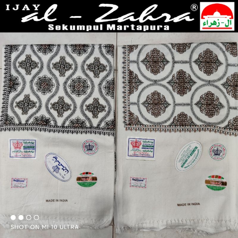 SORBAN KASHMIRI BORDIR TENUN SULAM ORIGINAL