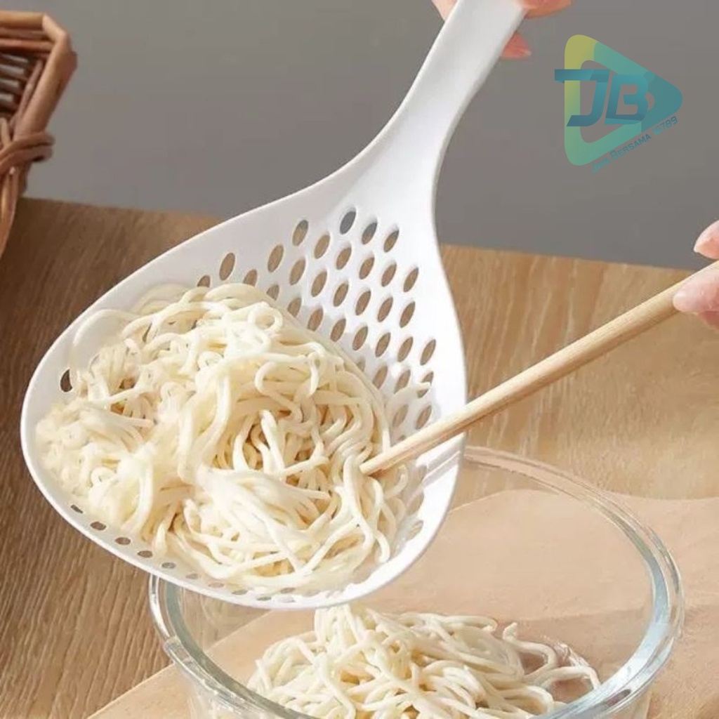 RT99 Cooking Colander /Sendok Sekop Serok Saringan Sup Mie Tirisan Rebusan Sayuran Makanan Peralatan Masak Dapur JB5520