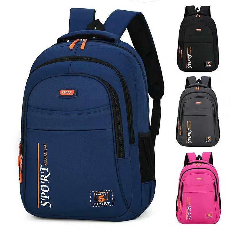 ATM-67 Tas Anak Sekolah Ransel Backpack Cowok Cewek Simple TK SD dan SMP SMA Laki Laki  Perempuan